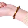 ASGIFT Tiger Eye Bracelet Energy Stone Stretch Bracelet for Men Women Boys Girls