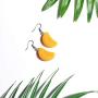 3D Fruit Earrings Strawberry Earrings Cherry Earrings Orange Earrings Avocado Earrings Food Fun Weird Funny Cute Quirky Lesbian Aesthetic Jewelry Earrings Set for Girl Women