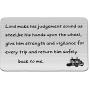 WSNANG Truck Driver Gift Drive Safe Wallet Card for Daddy Husband Trucker Prayer Gift for Truckers Wife Girlfriend