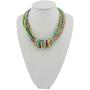 Bocar Chunky Statement Colorful Seed Beads Women Choker Collar Necklace (NK-10314)