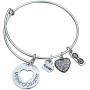 Infinity Collection Mother Daughter Bracelet - Mother Daughter Jewelry-Mother Daughter Bangle for Mom or Daughter