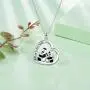 925 Sterling Silver Panda Bear Gift Lovely Animal Love Heart Necklaces Engraved Keep me in your heart Pendant Jewelry 925 Sterling Silver Panda Bear Gift Lovely Animal Love Heart Necklaces Engraved Keep me in your heart Pendant Jewelry