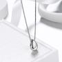 Aurora Tears Small Necklace Women 925 Sterling Silver Little Pendant/Earrings Dainty Jewelry