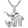 Elephant Gifts for Women Girls, Cubic Zirconia Platinum Plated Elephant Pendant Necklace for Women Girls Kids Jewelry Gifts 18” Elephant Gifts for Women Girls, Cubic Zirconia Platinum Plated Elephant Pendant Necklace for Women Girls Kids Jewelry Gifts 18”