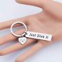 HOLLP Pickleball Jewelry Pickleball Players Gifts Just Dink It Keychain Pickleball Lovers Gift