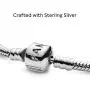 Pandora Jewelry Iconic Moments Snake Chain Charm Sterling Silver Bracelet, 7.5'' Pandora Jewelry Iconic Moments Snake Chain Charm Sterling Silver Bracelet, 7.5''