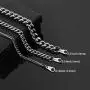Cuban Chain Link Necklace Mens Women 6mm/9mm Wide 316L Stainless Steel Necklaces Curb Link Chains 18k Gold/Black Gun Plated Hip hop Street Jewelry Cuban Chain Link Necklace Mens Women 6mm/9mm Wide 316L Stainless Steel Necklaces Curb Link Chains 18k Gold/Black Gun Plated Hip hop Street Jewelry