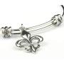 Fleur de Lis Bracelet | Fleur de Lis Jewelry Bangle Stainless Steel Hypoallergenic Fleurdelis Jewelry for Women and Men Unusual Jewelry for Women and Men with one of The Nicest Fleur de Lis Charms