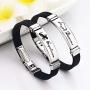 Couples Bracelets For Women Men,Charm Friendship Silicone Stainless 12 Zodiac Constellation Bracelet For Teen Girls Best Friend Jewelry(2Pcs) Boyfriend Girlfriend