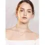 FUNRUN JEWELRY 12 PCS Layered Choker Necklace for Women Gold Sexy Y Necklace Bar Cross Pearl Multilayer Choker Chain Necklace Set