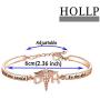HOLLP Dental Hygienist Graduation Gift She Believed She Could So She Did Bracelet Gift for Dental Hygienist Dental Assistant Jewelry