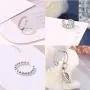 7pcs Ear Cuffs Silver Helix Cartilage Conch Clip on Wrap Earrings Non-Piercing Huggie Cuff Earrings for women 7pcs Ear Cuffs Silver Helix Cartilage Conch Clip on Wrap Earrings Non-Piercing Huggie Cuff Earrings for women