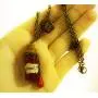 Vampire Blood in a Bottle Vial Necklace - Drink Me Necklace - Gothic Drink Me - Blood Vial - Halloween Jewelry Gift