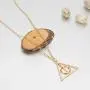 ZST Harry Potter Necklace Set Time Turner Deathly Hallows Pendant Necklace for Harry Potter Fans Collection or Decorations Magical Cosplay Costume Jewelry Merchandise(Golden) ZST Harry Potter Necklace Set Time Turner Deathly Hallows Pendant Necklace for Harry Potter Fans Collection or Decorations Magical Cosplay Costume Jewelry Merchandise(Golden)