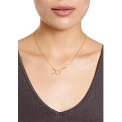 Silver Phantom Jewelry Dopamine Molecule Necklace