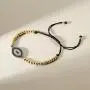 CIUNOFOR Evil Eye Charm Bracelet Gold Rose Gold Plated Stainless Steel Bead Link Italian Style for Women Girls … CIUNOFOR Evil Eye Charm Bracelet Gold Rose Gold Plated Stainless Steel Bead Link Italian Style for Women Girls …