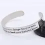 Personalized Bracelets for Women Girls Inspirational Skinny Cuff Bangle Friendship Jewelry Come Gift Box
