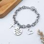 Christian Gifts for Women Religious Gifts for Women Let Your Faith be Bigger than Your Fear Bracelet Religious Jewelry(Faith-OBR)
