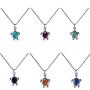 Phoenix Angela Charm Personalized Temperature Sensing Color Changing Pendant Necklace Assorted Styles Unisex Best Gifts Stainless Steel Chain Jewelry