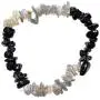 Zenergy Gems Charged Premium Natural Crystal Chip Bead Bracelet + Moroccan Selenite Charging Crystal [Included]