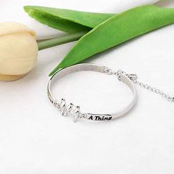 SEIRAA Three Little Birds Jewelry Encouragement Friendship Gifts Dont Worry About A Thing Bangle Inspirational Gifts