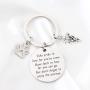 FUSTMW Veterinarian Graduation Gift Vet Tech Keychain Veterinarian Tech Nurse Gift Veterinarian Charms Jewelry Veterinary Gift Take Pride in How Far You Have Come