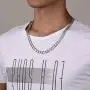 PROSTEEL 316L Stainless Steel Figaro Chain Necklace for Men/Women, Black/18K Real Gold Plated, 4mm to 13mm, 14inch to 30inch, Come Gift Box