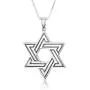 Marina Jewellery Real 925 Sterling Silver Chain Necklace with Jewish Token Pendant Charm, 18 or 24 Inch Box Chain (See Design/Chain Size Options) Marina Jewellery Real 925 Sterling Silver Chain Necklace with Jewish Token Pendant Charm, 18 or 24 Inch Box Chain (See Design/Chain Size Options)