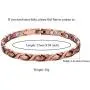 Feraco Magnetic Copper Anklets for Women Arthritis Pain Relief 99.99% Pure Copper Anklet Bracelet with Strong Magnets for Feet & Ankles Feraco Magnetic Copper Anklets for Women Arthritis Pain Relief 99.99% Pure Copper Anklet Bracelet with Strong Magnets for Feet & Ankles
