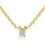MDFUN Simple Necklace and Earring Jewelry Set for Women and Girls, 18K Gold Plated Halo Cubic Zirconia Round Cut Stud Earring and Pendant Choker MDFUN Simple Necklace and Earring Jewelry Set for Women and Girls, 18K Gold Plated Halo Cubic Zirconia Round Cut Stud Earring and Pendant Choker