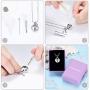 mingkejw Cremation Jewelry for Ashes Stainless Steel Key with My Heart Urn Pendant Memorial Ash Holder Keepsake Necklace