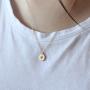 MaeMae Polaris North Star Charm Bracelet, Necklace 14K Gold Filled Dainty Cable Chain