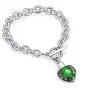 Feather Mother Heart Cremation Urn Bracelet Memorial Ashes Keepsake Chain Bracelets Ash Holders Jewelry