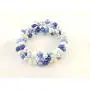 The Island Pearl Mixed Color Blue and White Freshwater Pearl Bracelet