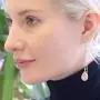 Humble Chic Simulated Druzy Chain Bar Threaders - Boho Glitter Gold-Tone Long Sparkly Needle Drop Earrings for Women - Bohemian Created Geode Stone Pendants Humble Chic Simulated Druzy Chain Bar Threaders - Boho Glitter Gold-Tone Long Sparkly Needle Drop Earrings for Women - Bohemian Created Geode Stone Pendants