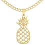 Happy Kisses Pineapple Necklace – Be A Pineapple Pendant – Message Card