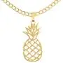 Happy Kisses Pineapple Necklace – Be A Pineapple Pendant – Message Card