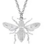 DUOWEI Enamel Bumblebee Honey Bee Necklace Charms Insects Pendant Jewelry Gifts for Women Teen Girls Kids