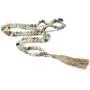 BALIBALI 108 Mala Beads Necklace Semi-Precious Gem Stones Meditation Necklace 108 Hand Knotted Japa Mala Beaded Tassel Necklace with Tree of Life Pendant