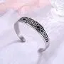 VASSAGO Nordic Viking Odin Valknut Symbol Irish Trinity Celtic Knot Cuff Bracelet Stainless Steel Bangle Vintage Amulet Jewelry Gifts for Men Women Teens VASSAGO Nordic Viking Odin Valknut Symbol Irish Trinity Celtic Knot Cuff Bracelet Stainless Steel Bangle Vintage Amulet Jewelry Gifts for Men Women Teens
