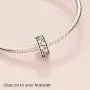 Pandora Jewelry Clear Pave Clip Cubic Zirconia Charm in Sterling Silver Pandora Jewelry Clear Pave Clip Cubic Zirconia Charm in Sterling Silver