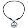 TIDOO Jewelry Magnetic Hematite Necklace Therapy Necklace Hematite Round Beads Healing Stone Chain