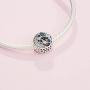 Pandora Jewelry Vintage Night Sky Cubic Zirconia Charm in Sterling Silver