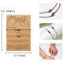 Make A Wish Bracelet Handmade Resin Druzy Bracelet Simple Women Jewelry Gifts Pack of 2/4/6/8