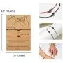 Make A Wish Bracelet Handmade Resin Druzy Bracelet Simple Women Jewelry Gifts Pack of 2/4/6/8