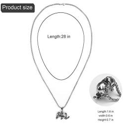 Bi Fang Elephants necklace gifts for women/family lucky elephant charm jewelry pendant