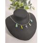 Pingyongchang Rainbow Letter Choker Pendant Necklace Angel Colorful Daddy Random Color Unique Style Indie Aesthetic Choker