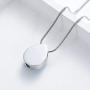 Turquoise Floating Teardrop Shape Urns Pendants Unisex Necklaces- Memorial Keepsake Cremation Jewelry