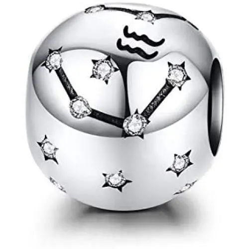 LAMOONY Constellation Charm 925 Sterling Silver Birthday Charm Anniversary Charm Love Charm Faith Charm for Pandora Charm Bracelet LAMOONY Constellation Charm 925 Sterling Silver Birthday Charm Anniversary Charm Love Charm Faith Charm for Pandora Charm Bracelet
