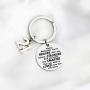 FUSTMW Happy Birthday Keychain Gift 13th 15th 16th 18th 21st 30th 40th 50th Charms Key Ring Best Friends Family Jewelry
